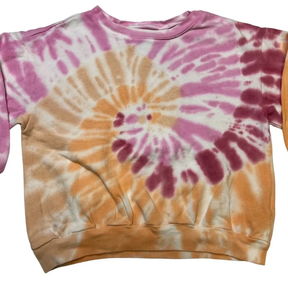 Old‎ Navy Girl's Tie Dye Pink Multicolor Sweatshirt Size 4T